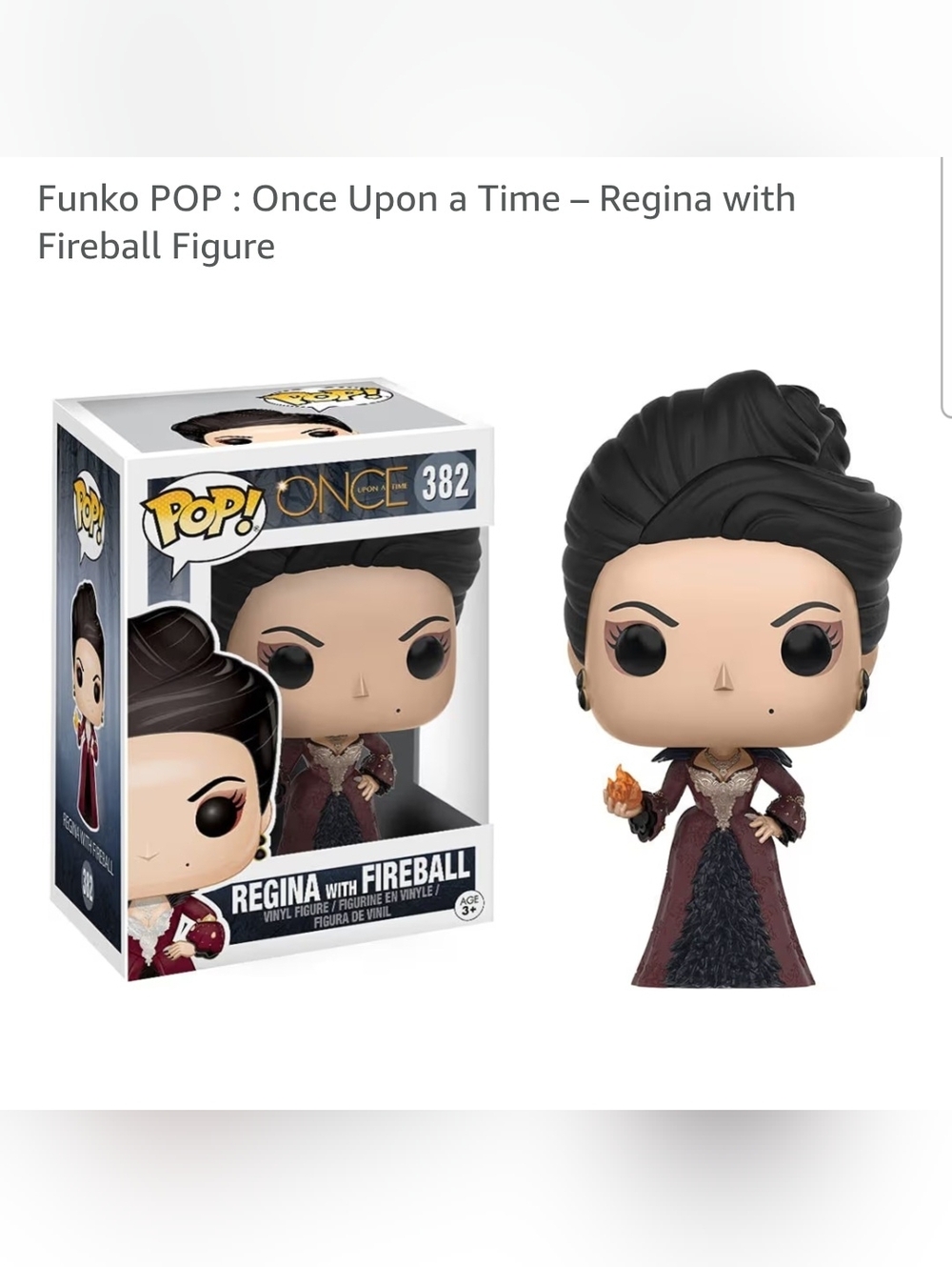 Funko Pop: Once Upon A Time - Regina With Fireball #382